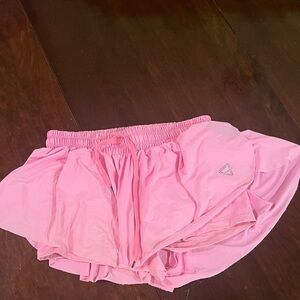 Pink Athletic Skirt